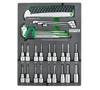 TOPTUL GEB3109 Set chiavi a bussola