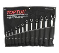 TOPTUL GPAI1202 Kit chiavi ad anello-doppie