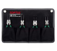 TOPTUL GPAQ0401 Kit di pinze, Anelli di fermo