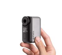 TOPUMP Mini Pompa per Bicicletta, Pompa Elettrica per Bicicletta con Manometro, Pompa per Bicicletta a Batteria Ultra Piccola da 120 PSI con Valvola Presta e Schrader, Auto Stop, per Bici da Strada