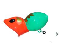 Topwater Frog Bait 45mm 8g Esca Popper con per splash per basso