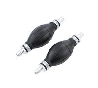 TOPWAY 2 Pezzi 10mm/12mm Pompa Manuale per Carburante in Gomma Petrol Gasolio Pompa di Lampadina Sifone Trasferimento per Auto Fuoribordo Motore Barca Olio Acqua