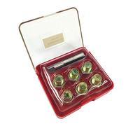TOPWAY 7 Pezzi Kit di Riparazione Filettatura Tappo di Scarico coppa Olio Auto M13X1.5