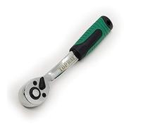 TOPWAY Cricchetto Reversibile 1/4", Manico per Chiave a Bussola a Sgancio Rapido a 72 Denti, Acciaio al Cromo Vanadio di Alta Qualità, Attrezzo per Riparazioni Auto, 150mm 421907