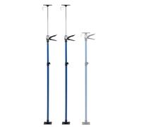 TOPWAY Set di 2 Puntello Telescopico di Supporto, Supporto Telescopico per Cartongesso 115-290 cm Fino a 30kg Tenditori Intelaiature