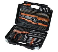 TOPWAY Set di Punte da Trapano Combinate 246 Pezzi, Metriche, Comprese Punte Elicoidali in Titanio HSS, Punte da Trapano per Muratura, Punte da Trapano per Legno, Punte per Cacciavite e Altro