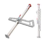 TOPWAY Taglierina manuale per cartongesso con manico pieghevole, larghezza di taglio 60cm, utensile per taglio di pannelli in gesso per lavori di falegnameria fai da te e miglioramenti domestici