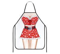 TOPWAYS Grembiule divertente da cucina, da cuoco, barbecue, da uomo, grembiule da cucina divertente e sexy, grembiule da donna, grembiuli da uomo, per scherzi, Joker Pinny Bib Secret Santa Gifts