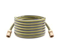 Topways Tubo corto da giardino, connettori in ottone da 1/2", tubo dell'acqua leggero per irrigazione esterna (3 metri)
