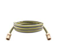Topways Tubo corto da giardino, connettori per tubo da giardino in ottone da 1/2", prolunga per tubo dell'acqua da 1 m, prolunga per collegare l'avvolgitubo al rubinetto e l'irrigazione esterna (tubo