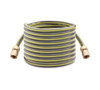 Topways Tubo da giardino, connettori per tubo da giardino in ottone da 1/2", prolunga per tubo dell'acqua da 4 m, per collegare l'avvolgitubo al rubinetto e l'irrigazione esterna (tubo da 4 m)