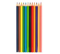 Topwrite, Set di 12 Matite Colorate Varie con Temperamatite, Multicolore