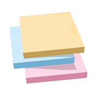 Topwrite, Set di 3 Blocchi Note Adesive Riposizionabili, Multicolore