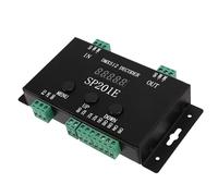 TOPXCDZ DC5V-24V DMX512 Controller Decoder SP201E SPI Segnale Indirizzabile IC RGB led Pixel 5 Canali PWM Uscita ws2811 2812 1903 Strisce