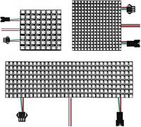 TOPXCDZ WS2812B RGB LED Digital Flessibile Indirizzabile Individualmente Pannello Luce WS2812 8x8 16x16 8x32 Modulo Matrix Schermo DC5V (16X16 256 Pixel)