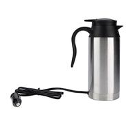 Topyond Bollitore elettrico 12 Volt auto, bollitore elettrico, bollitore elettrico da 750 ml, accendisigari da auto, bollitore da viaggio, per caffè con acqua calda