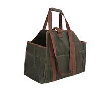 Topyond Borsa Per Legna da Ardere in Tela Resistente agli Strappi di Grandi Dimensioni - Custodia Portatile Per Legna da Ardere, Trasporta E Conserva Senza Sforzo La Legna da Ardere