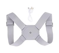 Topyond Correttore di Postura, Avviso di Vibrazione con Rilevamento Intelligente Ricaricabile, Ergonomico, Confortevole, Supporto Per Piastra Per La Schiena Regolabile Per Donne E Uomini