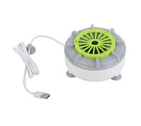 Topyond Fruit and Vegetable Washing Machine, Fruit Cleaner Device Vegetable Purifier with USB Plug Fruit Washer 10W Upgraded Water Spinner