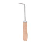 Topyond HSS Saldatura a Uncinetto 6mm Manico in Legno Utensile per Saldatura ad Aria Calda per Film in PVC TPO, Robusto Manico in Legno di Faggio, Ampia Applicazione nella