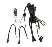 Topyond Kit cablaggio luci a LED, set cablaggio luci in materiale premium, faretti fari on off 12V Interruttore telecomando per ATV moto fuoristrada
