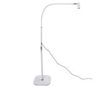 Topyond Lampada da Terra a Collo di Cigno, Luce LED UV Dimmerabile da 6 W, Lampada con Messa a Fuoco Zoomabile e Regolabile per Extension Ciglia, Trucco, Nail Art, Tatuaggi,