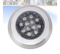Topyond Luce da Piscina sommersi, Luce Calda da 3000k Professionale, Luce sottomarina ad Incasso a LED da 24 V, luci a Piscina a LED per Piscina, Stagno, Vasca idromassaggio, Spa (12w)