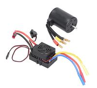 Topyond Motore Brushless 3, Motore Brushless 3650 e Combo ESC 60A per Auto RC 1/10, ESC Impermeabile con Corrente Continua 60A, Compatibile con SCX10/4, Kit di Aggiornamento