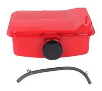 Topyond Serbatoio Carburante Diesel da 5,5L in Ferro Rosso per Tagliastrade con Tubo dell'Olio, Assemblaggio Serbatoio Carburante Diesel, Serbatoio Benzina per Motori 186F 188F 192F 195F