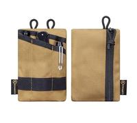 Topyond Strumento Organizer Tascabile per Uomo, Mini Organizer per Chiavi a Portafoglio, Borsa Piccola EDC, Porta Attrezzi In Nylon Borsa, Everyday Carry Multitool Custodia (Cachi)