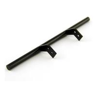 TOQPCZA Accessori Paraurti RC per Tamiya per Scania per Volvo TGX LESU FH16 770S R620 3363 1/14 RC Camion Rimorchio Ribaltabile Paraurti Posteriore in Metallo Parti di Coda(Black)