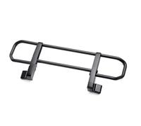 TOQPCZA Accessori Paraurti RC per Traxxas per TRX-4 per TRX-6 4x4 6x6 G63 G500 Paraurti Anteriore in Metallo Paraurti Wilderness Versione Stampata Servo in avanti(Black)