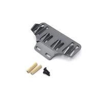 TOQPCZA Accessori Paraurti RC per Wltoys per Mini-Q 284131 K969 K989 K999 P929 RC01 1/28 RC Car Paraurti Posteriore in Metallo Ala Posteriore Parti di Aggiornamento Accessori(Gray)