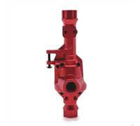 TOQPCZA Parti Auto Rc per WLtoys 104006 104010 104020 104026 Guscio Dell'asse Anteriore in Metallo Il Rinforzo Telaio Ricambi Accessori Auto RC Sostituzione Dell'aggiornamento Uso(Red)