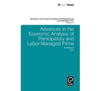 Tor Eriksson Advances in the Economic Analysis of Participato (Copertina rigida)