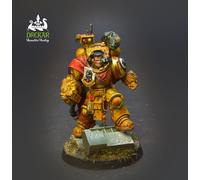 Tor Garadon imperial Fist warhammer 40K COMMISSIONE dipinto