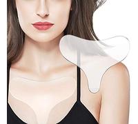 Torace in Silicone Riutilizzabile Cuscinetti Antirughe Sul Petto Patch Rughe Décolleté a Forma di T Prevenire l'Invecchiamento della Pelle Durante la Notte per Donne e Ragazze