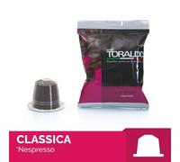 Toraldo 100 Capsule compatibili Nespresso Caffè Varie Miscele Classica Cremosa