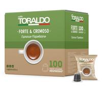 400 Capsule Caffè TORALDO Compatibili Lavazza A Modo Mio FORTE E CREMOSO