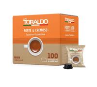 100 TORALDO CAPSULA CAPSULE CAFFE' ESPRESSO NAPOLETANO FORTE E CREMOSO MODO MIO