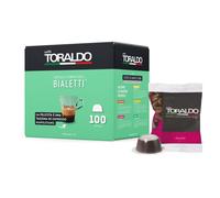 Toraldo - 100 Capsule Bialetti Toraldo Miscela Classica Anche Per Macchine Con Sensore Alluminio (leggi Descrizione Per Compatibilita')