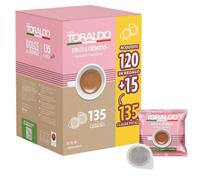 CAFFÈ TORALDO - MISCELA DOLCE & CREMOSO - Box 120 CIALDE ESE44+15 CIALDE OMAGGIO
