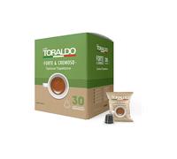 TORALDO Caffè in capsule FORTE E CREMOSO NESP 30 C, Compatibili Nespresso, 0,165 kg