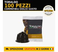 Toraldo Capsule Gourmet compatibili Dolce Gusto 100 pezzi