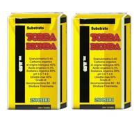 TORBA (BIONDA) ACIDA DI SFAGNO (BALTIC PEAT) (c.ca 32-38 kg - 250 lt).