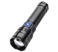 Torce Ad Alto Lumen, Potenti Torce Tattiche, Torcia A LED A 5 Modalità Zoomabile, Impermeabile, Luce Flash Portatile Per Emergenze, Campeggio, Escursionismo