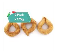 Torcetti al Burro Artigianali 2x175g - Biscotti Tipici Piemontesi - Frolla Friabile con Burro, Farina e Zucchero - Lavorati a Mano in Italia - Specialità Regionale - 13 di Ilaria