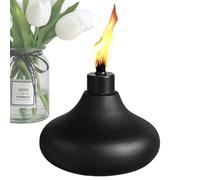 Torch Table Torch - Torce Di Citronella Ricaricabili | Lampade Ad Olio Di Citronella Eleganti Lanterna | Torcia Di Fiamma Ideale Per L'illuminazione Esterna, L'atmosfera Del Patio E L'uso Repellente P