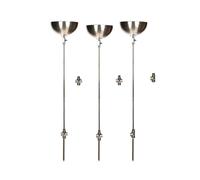 Torch36B: 36″ Alto Torcia Fuoco Ciotola per L'Uso W/Pre-plumbed Propano o Gas