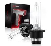 Torchbeam D2S Led xénon, Blanc Diamant 6000K Ampoules de phares au xénon, Feux de Route Feux de Croisement Ampoules HID pour Phares Remplacement, Lot de 2